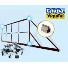 Каркас відкатних воріт з Т-профіля - Звари сам