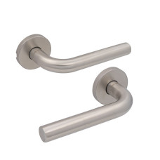 Ручка на розеті CISA 07070.73 Radius (нержавіюча сталь) — кругла розета